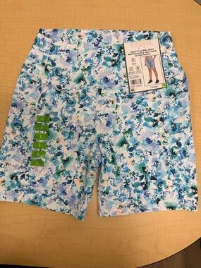 RBX Women’s Biker short - Blue Multi Print